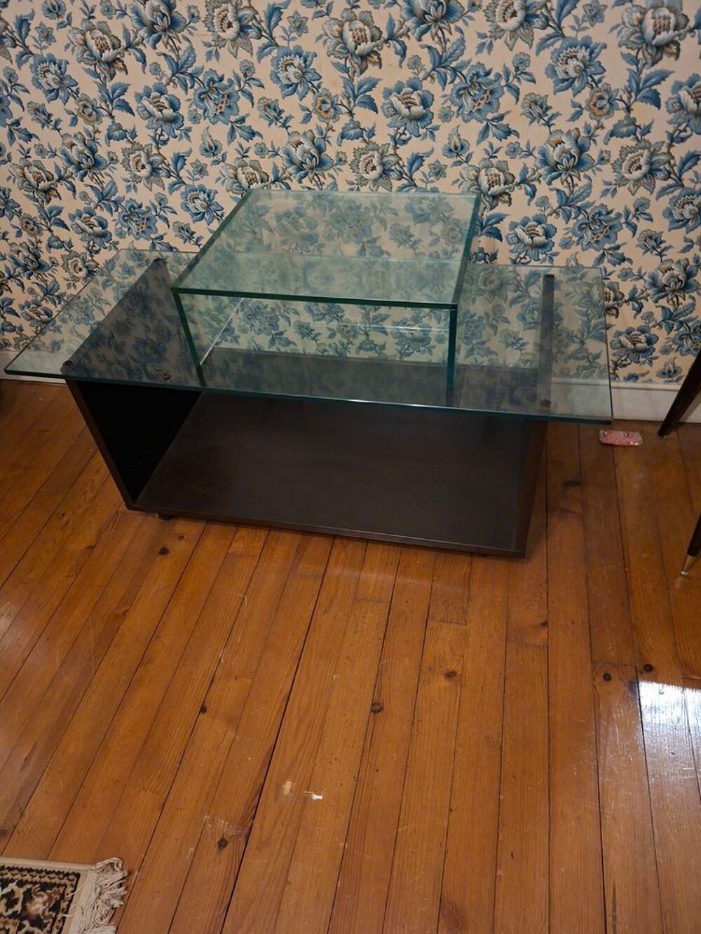 Table basse en verre roche bobois tres bon etat Meubles