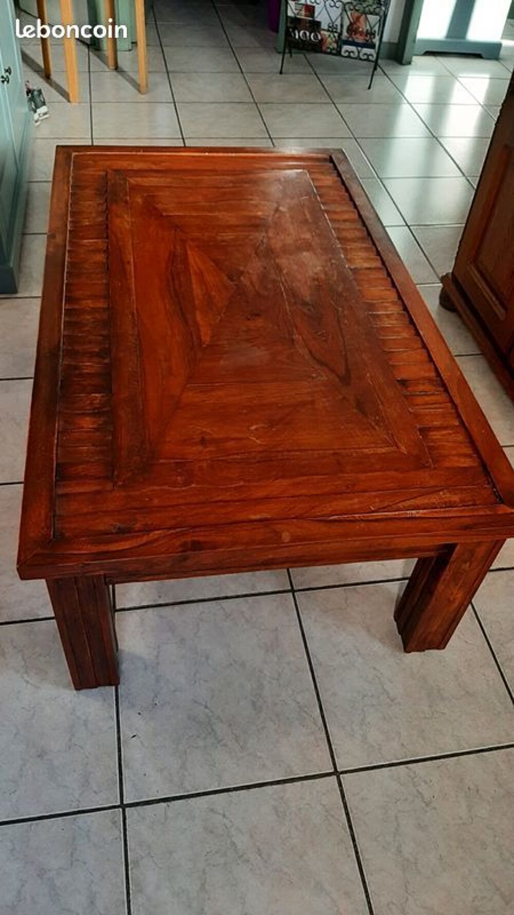 Table basse en bois massif Meubles