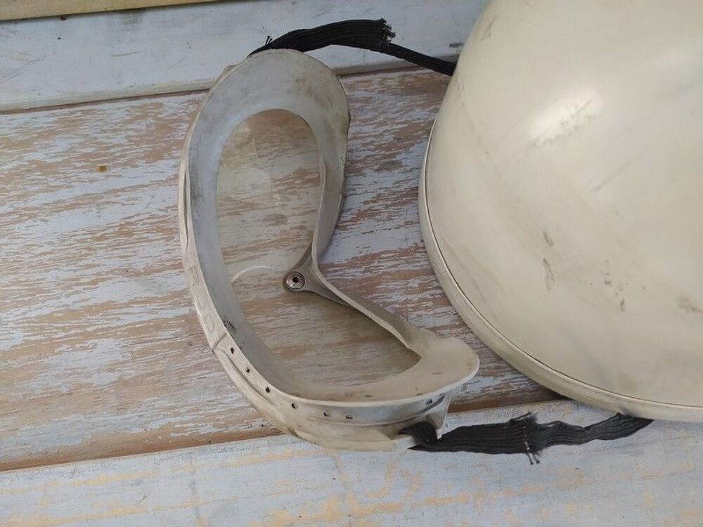 Casque Bayard Lunettes Moto Mobylette Scooter Solex Vintage 