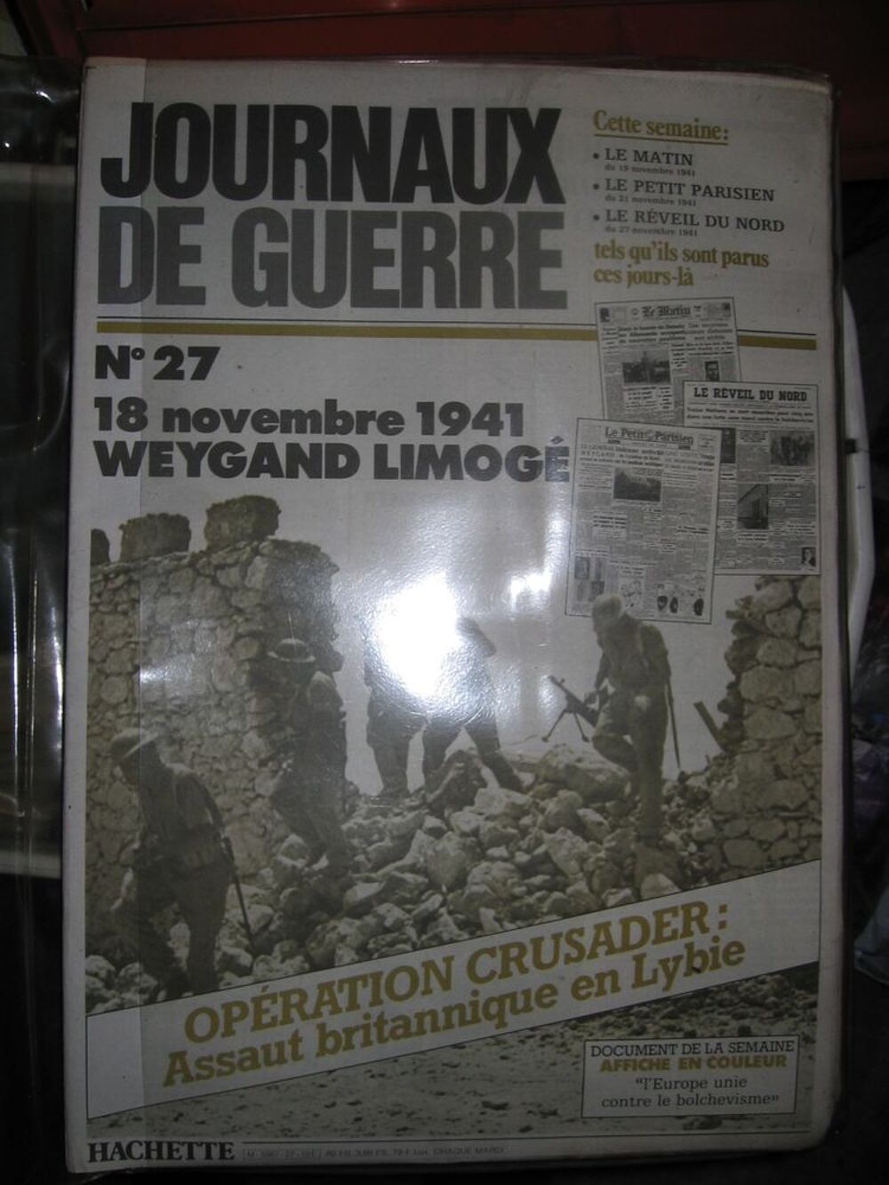 Lot 72 JOURNAUX de GUERRE 1939/1945 - WW2 Livres et BD
