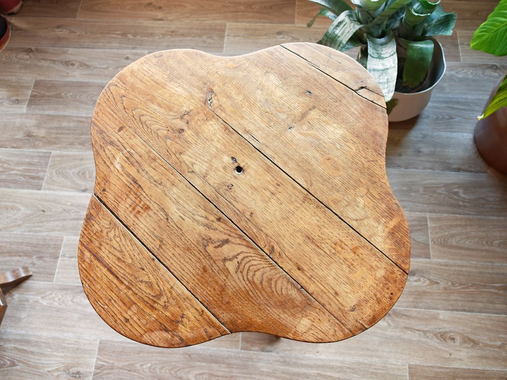 Tr&egrave;s belle et ancienne sellette en bois massif Meubles