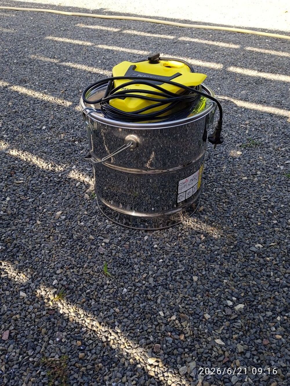 aspirateur &agrave; cendres Bricolage