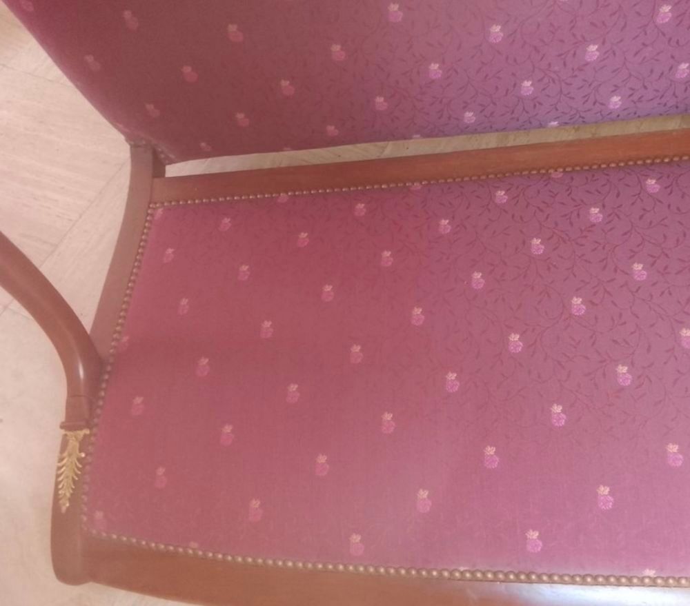 Banquette Empire r&eacute;nov&eacute;e Meubles