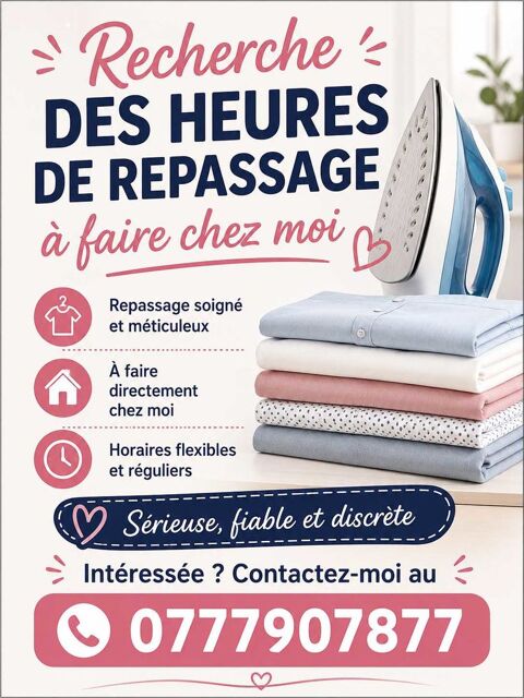cherche heure de repassage 0 14340 Le fournet
