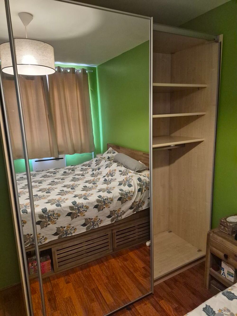 Dressing sur mesure avec portes miroirs coulissantes Meubles