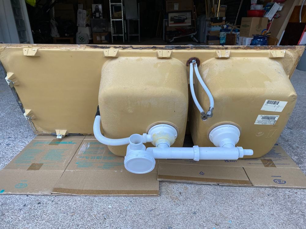 Evier deux bacs
Bricolage