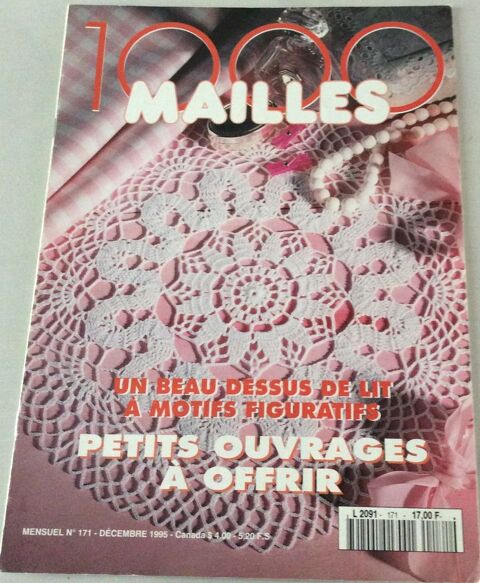 Vintage.Magazine en papier,modèles napperons au crochet 19 Lisieux (14)