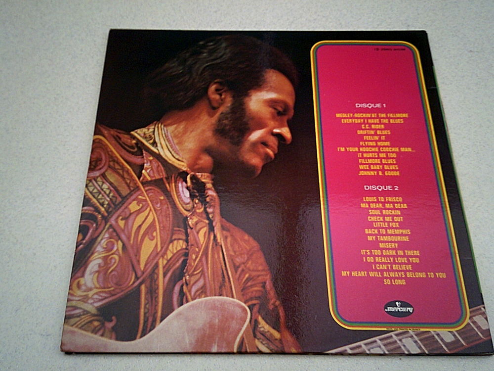 CHUCK BERRY - Double Album Vinyles 33 T ? Pressage Original CD et vinyles