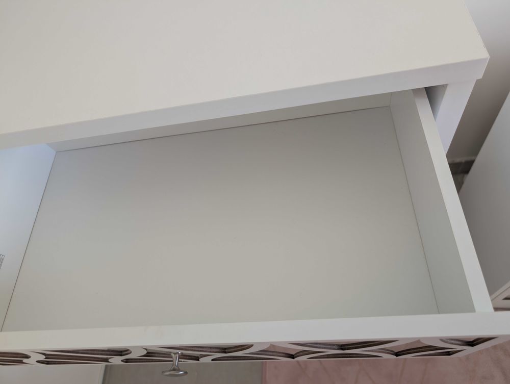 Commode miroir blanche Galano Iris €" &agrave;‰tat impeccable Meubles