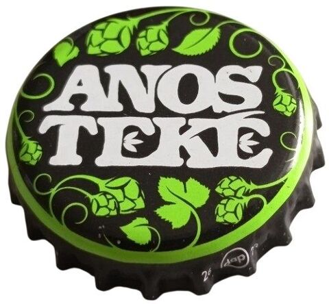 France Capsule de Bière Beer Crown Cap Anosteké Blonde Brass 1.4 Chesny (57)