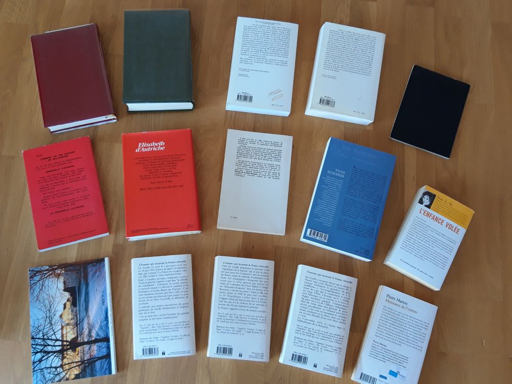 Livres : Biographie, M&eacute;moires, Confessions, Romans, Romans H Livres et BD