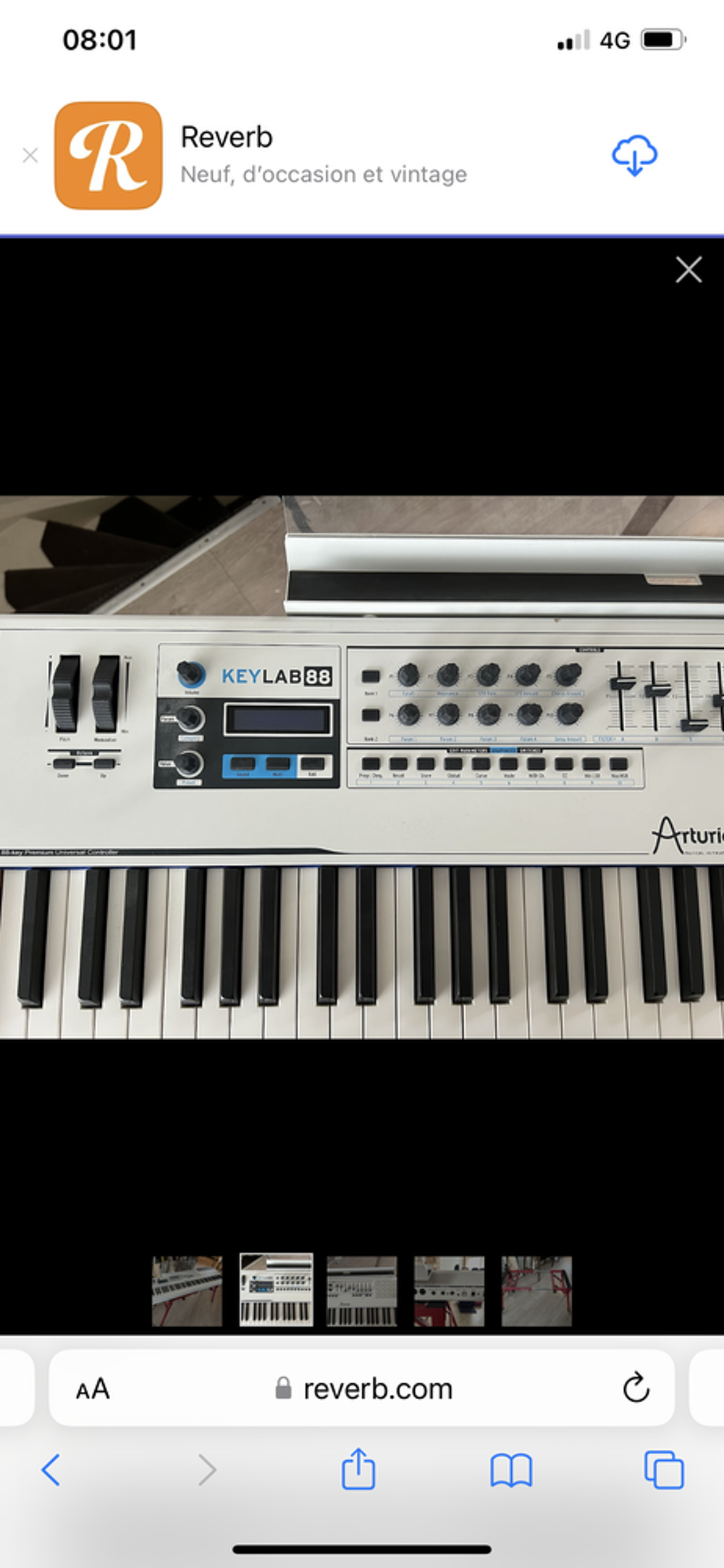 ARTURIA KEYLAB 88 Instruments de musique