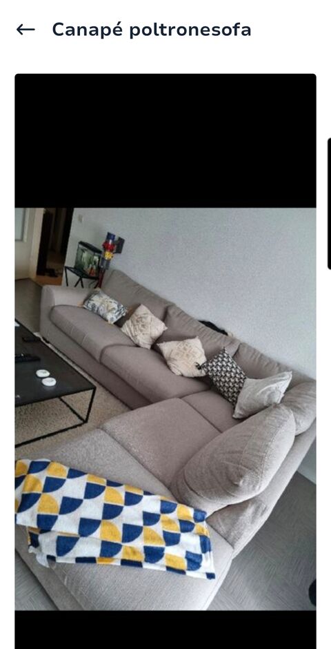 Canap + table Poltronesofa 1000 Noisy-le-Sec (93)