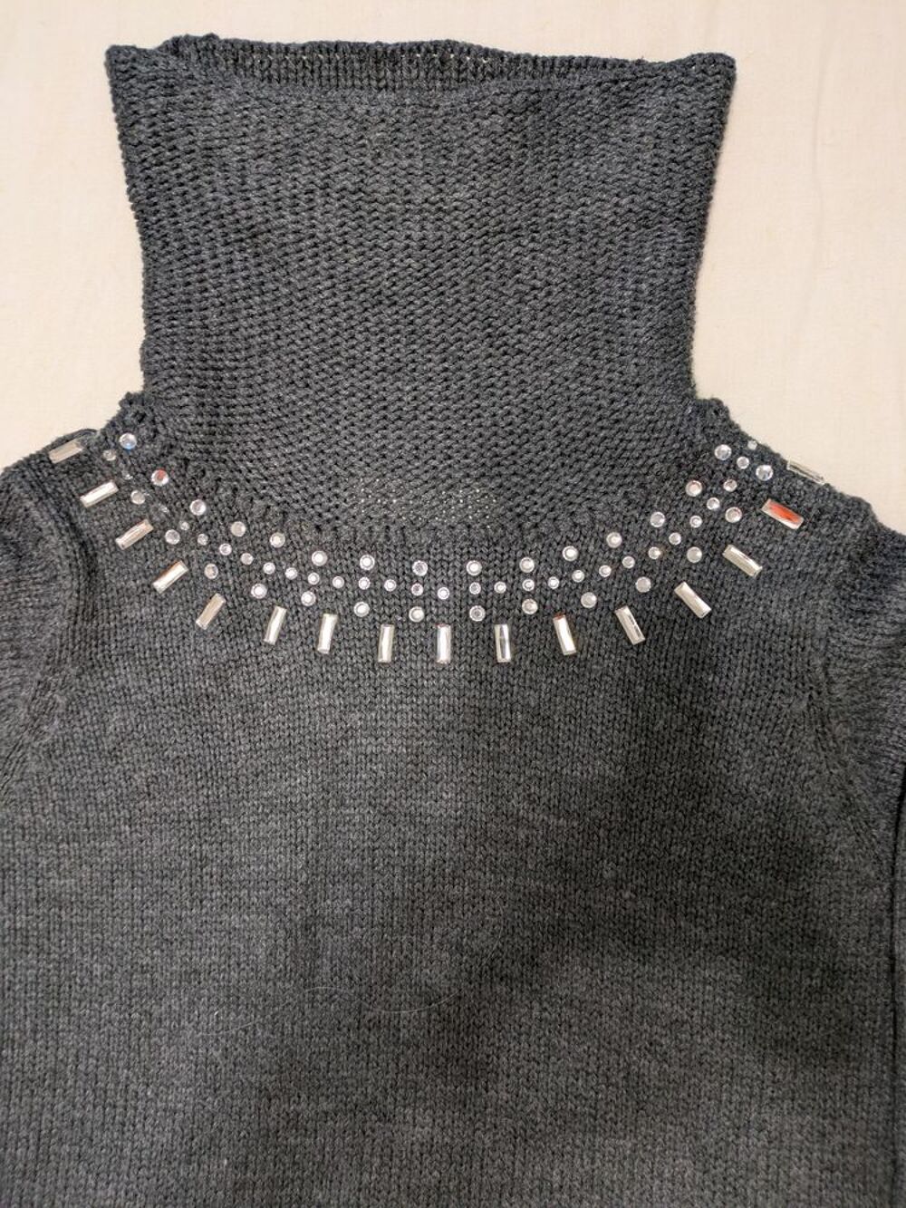 Pull gris Vêtements