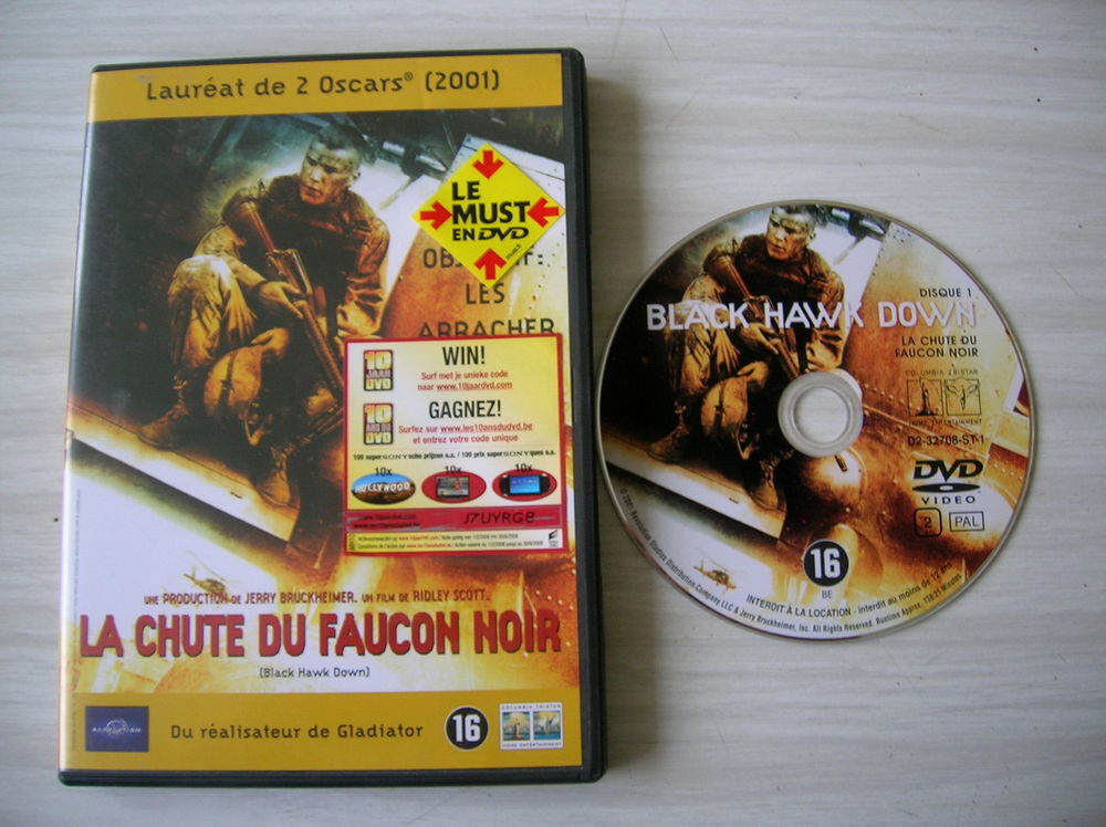 DVD LA CHUTE DU FAUCON NOIR DVD et blu-ray