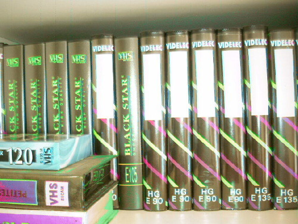Cassettes VHS henri59 DVD et blu-ray