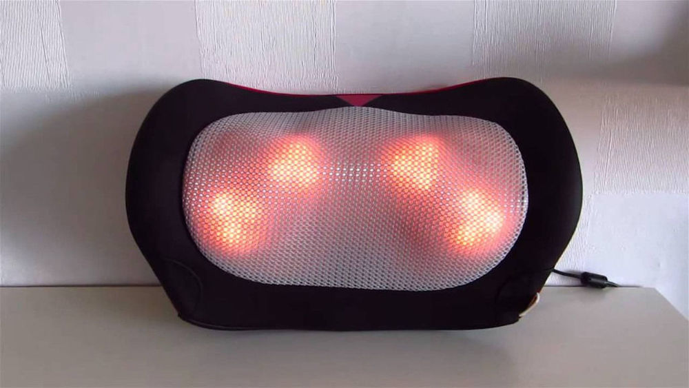 COUSSIN DE MASSAGE CHAUFFANT SHIATSU NEUF Electroménager