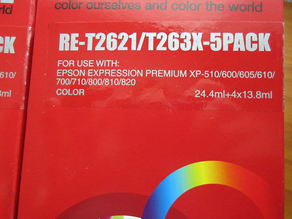 IMPRIMANTE EPSON - LOT DE CARTOUCHES EPSON XP Matériel informatique