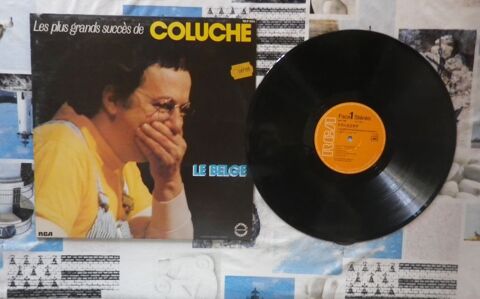 COLUCHE  Le Belge  Vynil 33T 8 Bubry (56)