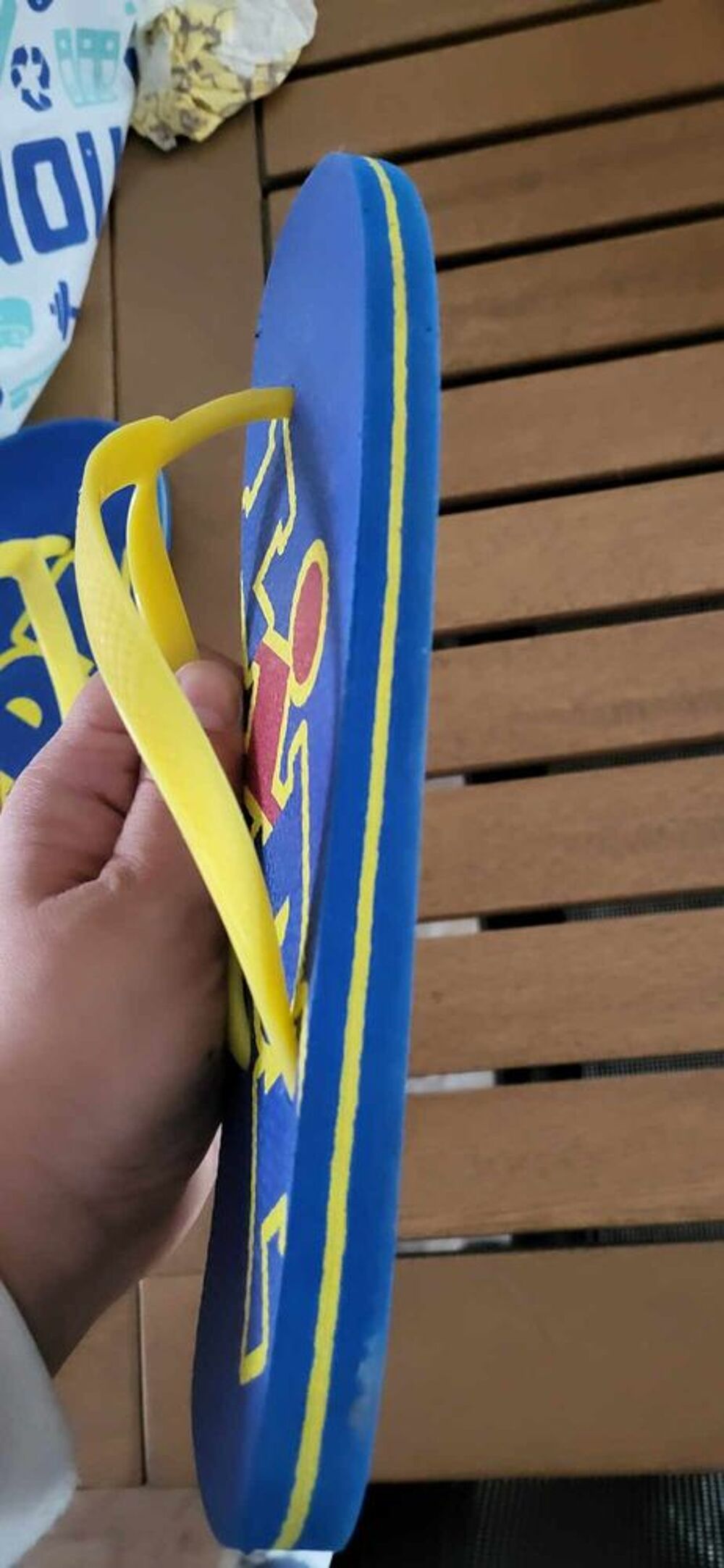 Rare Tongs collector Lidl Edition limit&eacute;e Chaussures