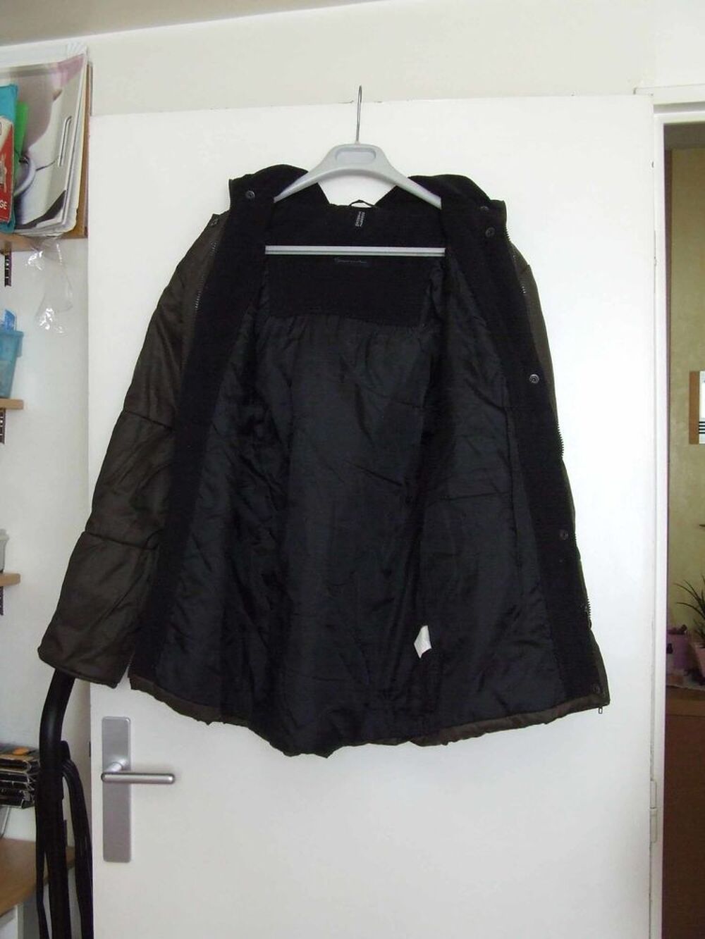 Parka mi-longue, Marron, Taille 36, TBE Vêtements