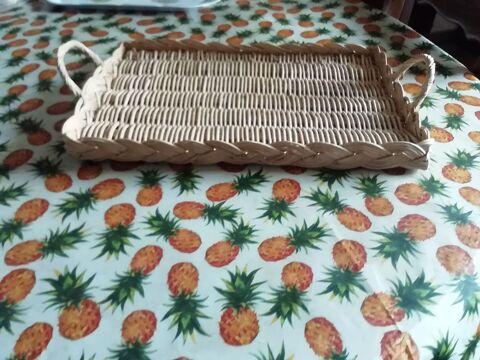 Magnifique plateau en osier tress� ann�e 60 /70 20 Noyelles-l�s-Vermelles (62)