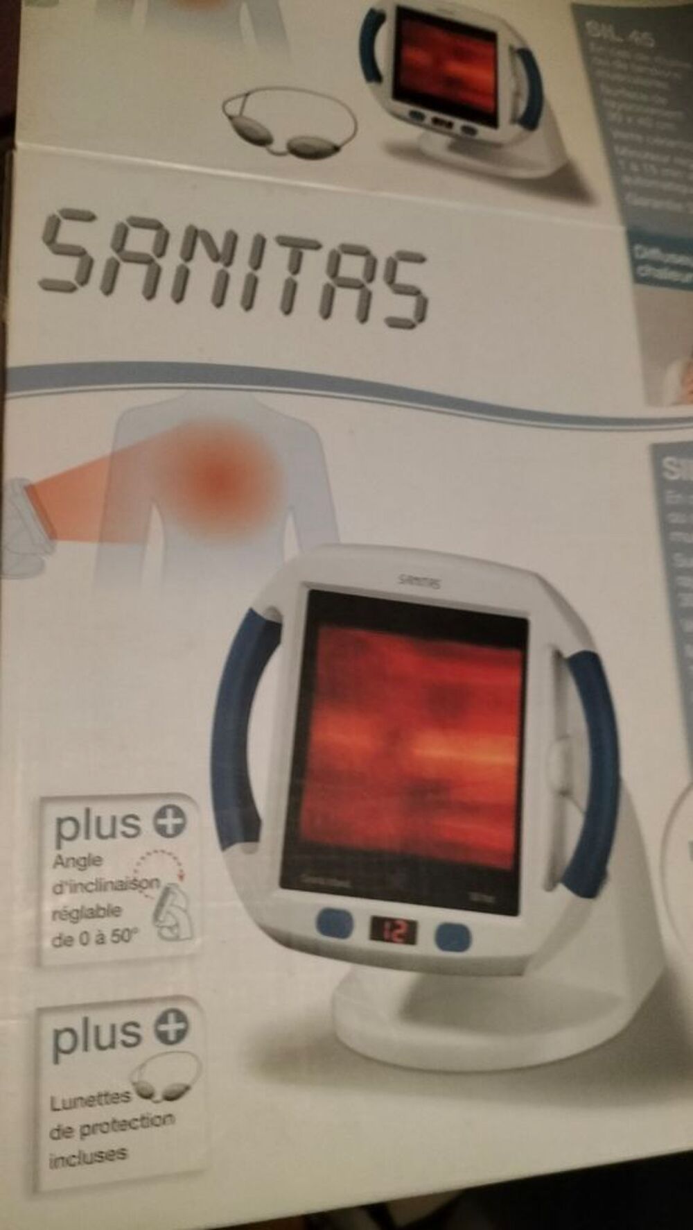 Diffuseur infrarouge sanitas contre grippe rhume courbatures Electroménager