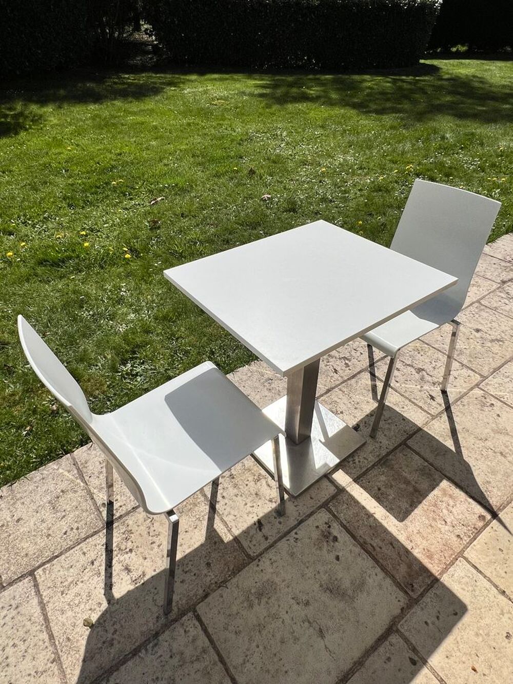 Table rectangulaire moderne blanche Meubles