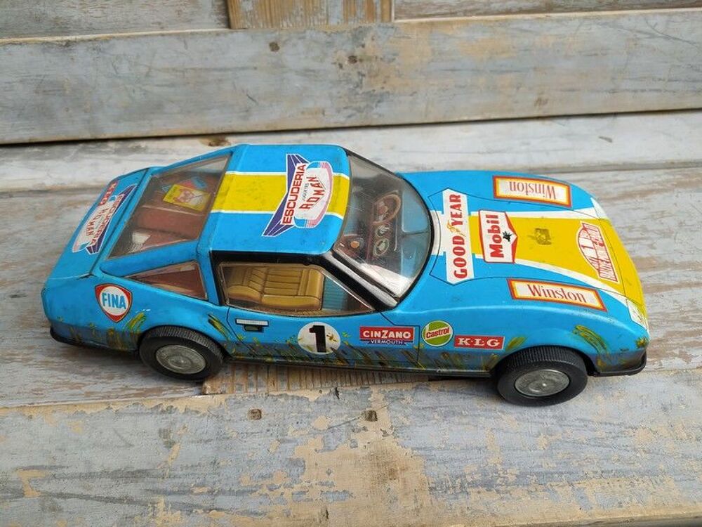 Jouet T&ocirc;le Vintage Voiture Roman Rallye Monte-Carlo 1977
Jeux / jouets