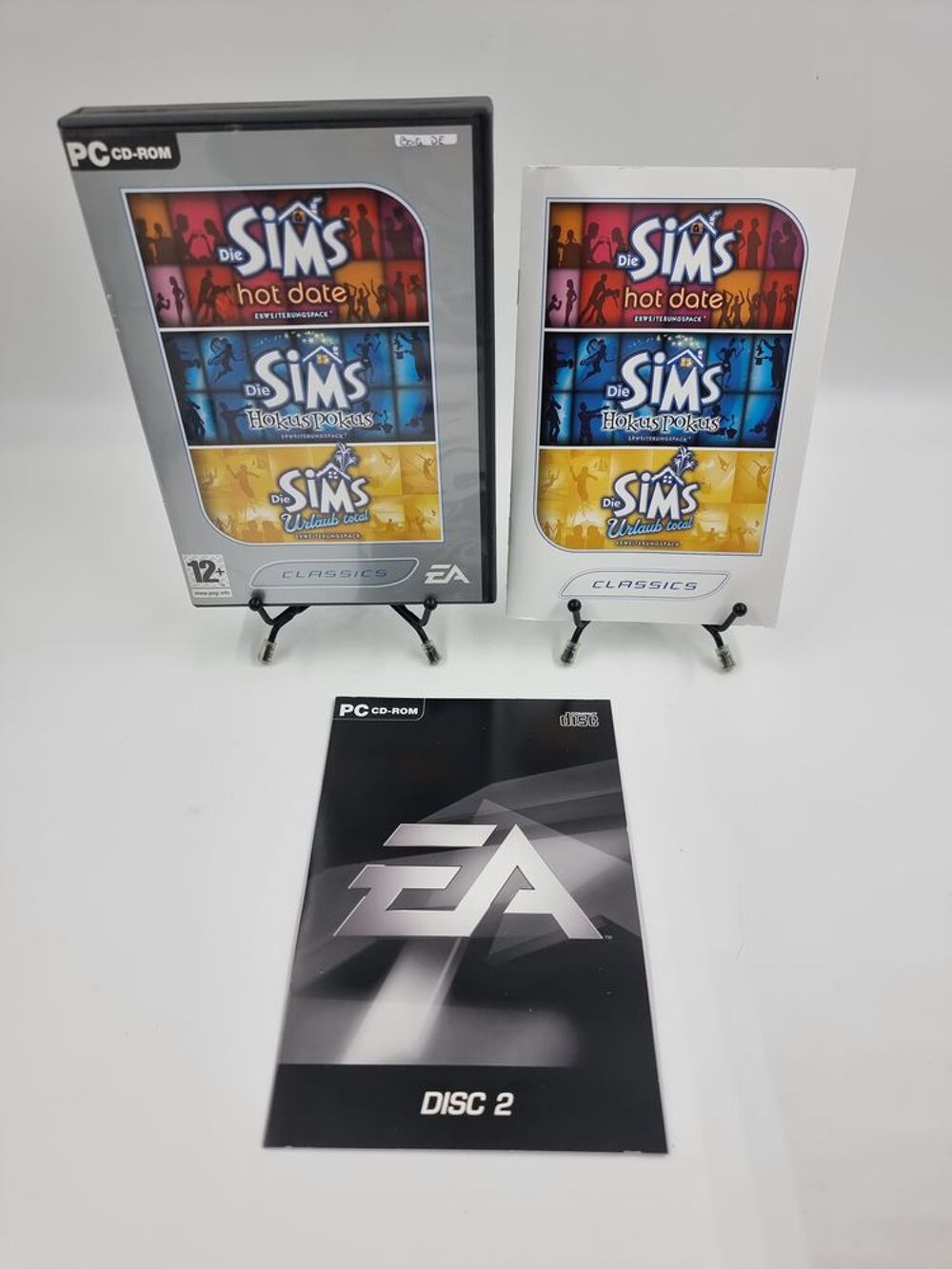 Jeu PC The Sims : Hot Date / Hokus Pokus / Urlaub Total Consoles et jeux vidéos