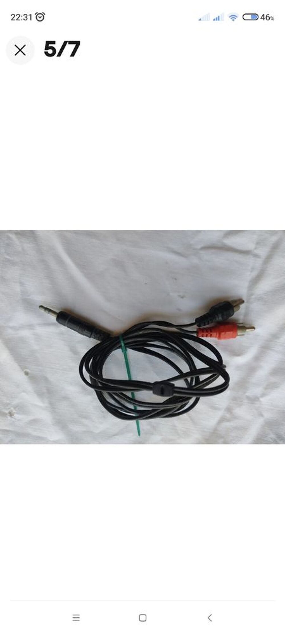 Lot de 5 pi&egrave;ces . Audio et hifi