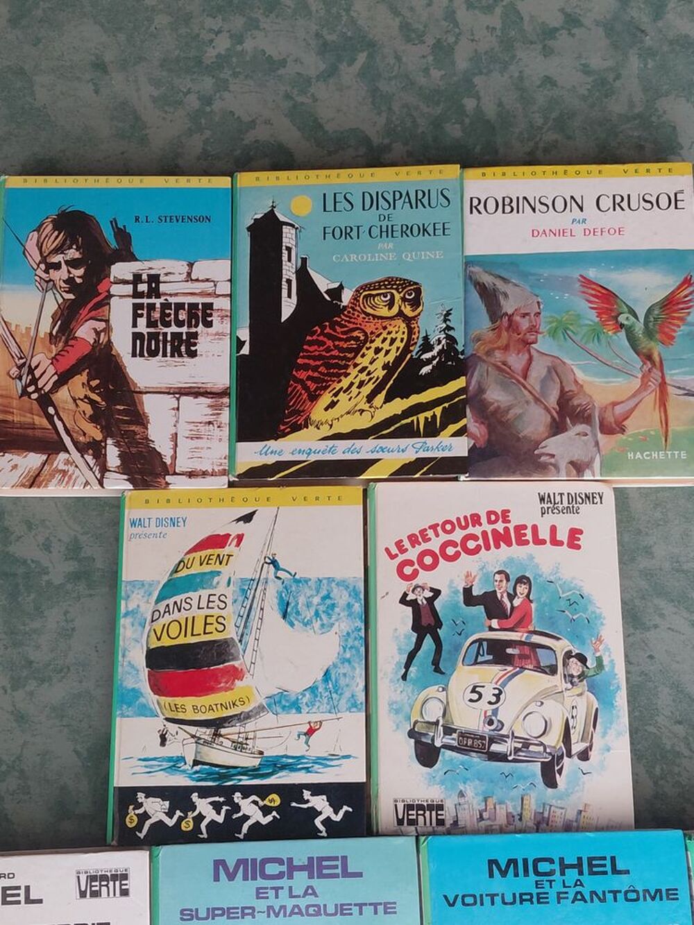 Minis- albums : bibliotheque verte et rose, en exelkent etat Livres et BD