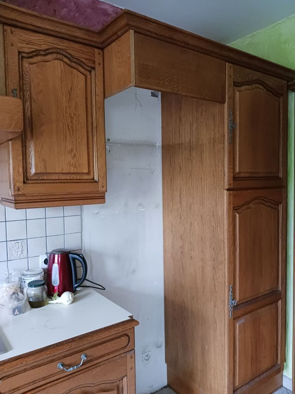 cuisine sans &eacute;lectrom&eacute;nager Meubles