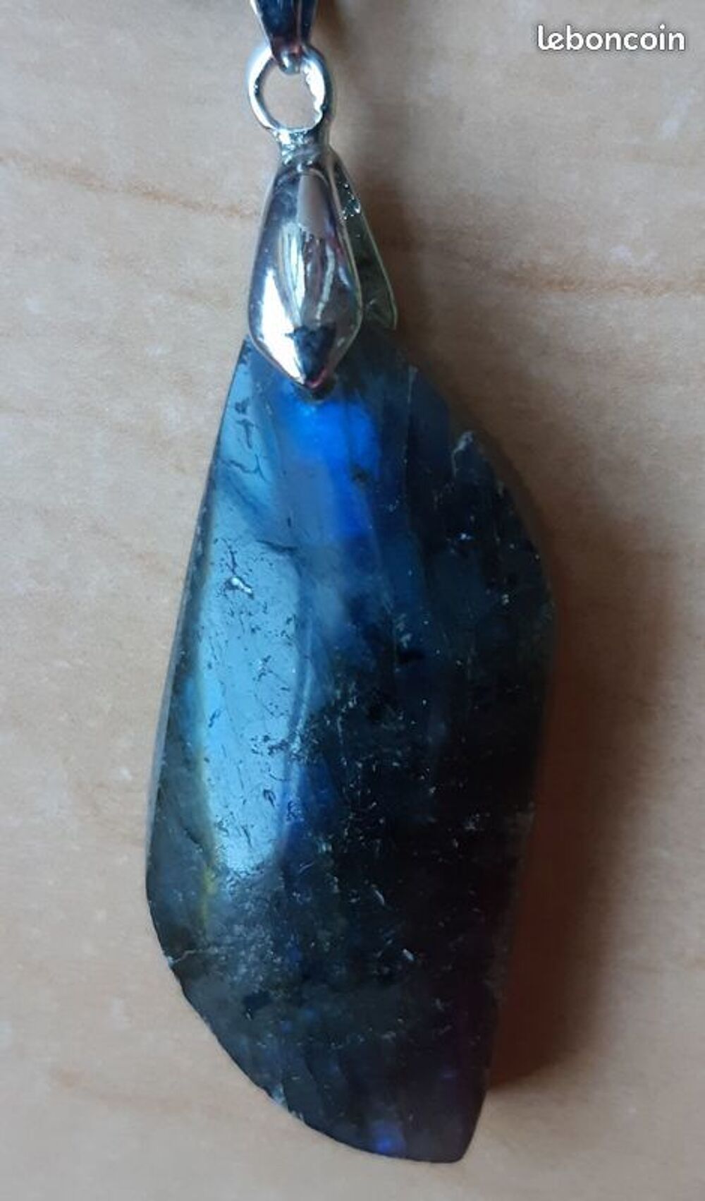 pendentif pierre Labradorite Bijoux et montres