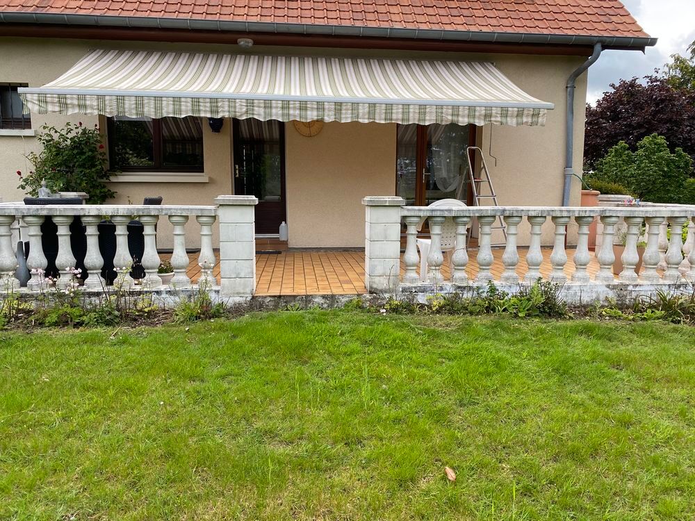 Auvent de terrasse Bricolage