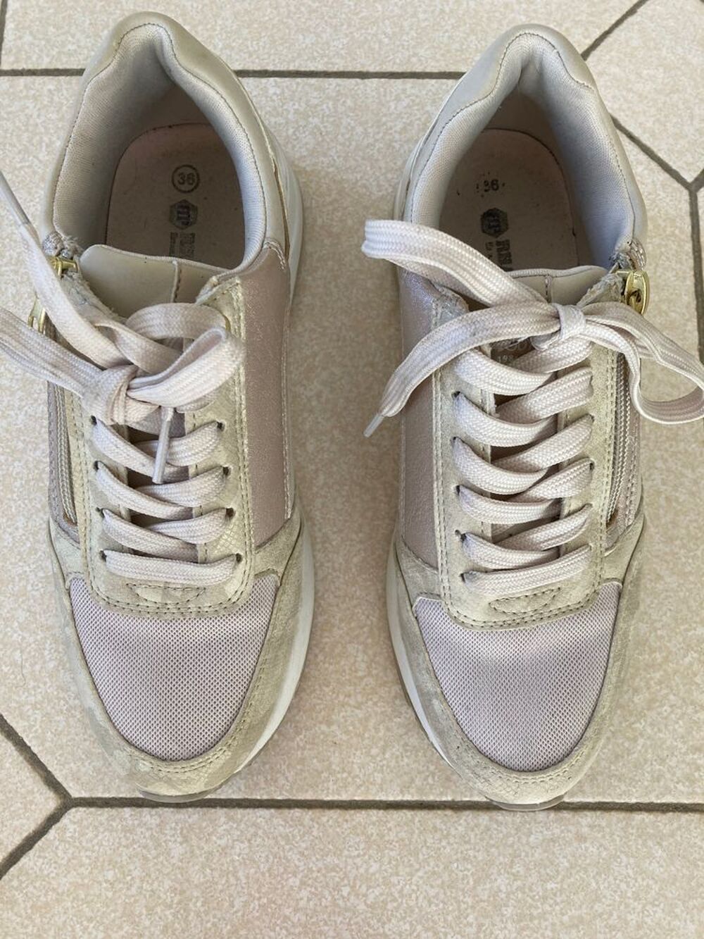 Baskets Femme Rhapsody confortables, l&eacute;g&egrave;res, &eacute;l&eacute;gantes 36 Chaussures