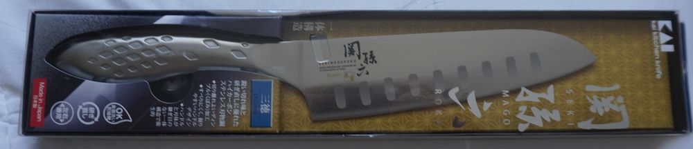 Couteaux japonais stainless steel et titane santoku neufs Cuisine