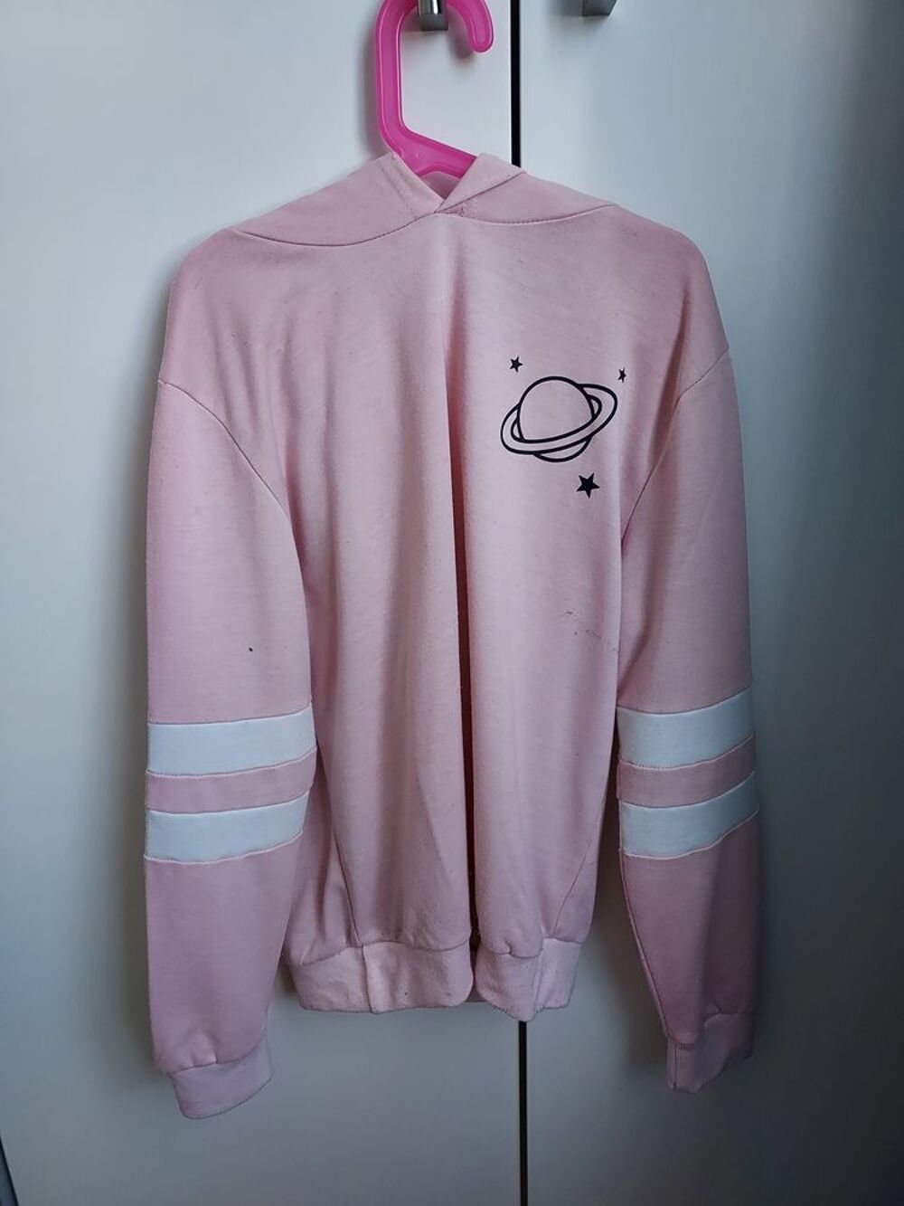 Pull rose pale Vêtements