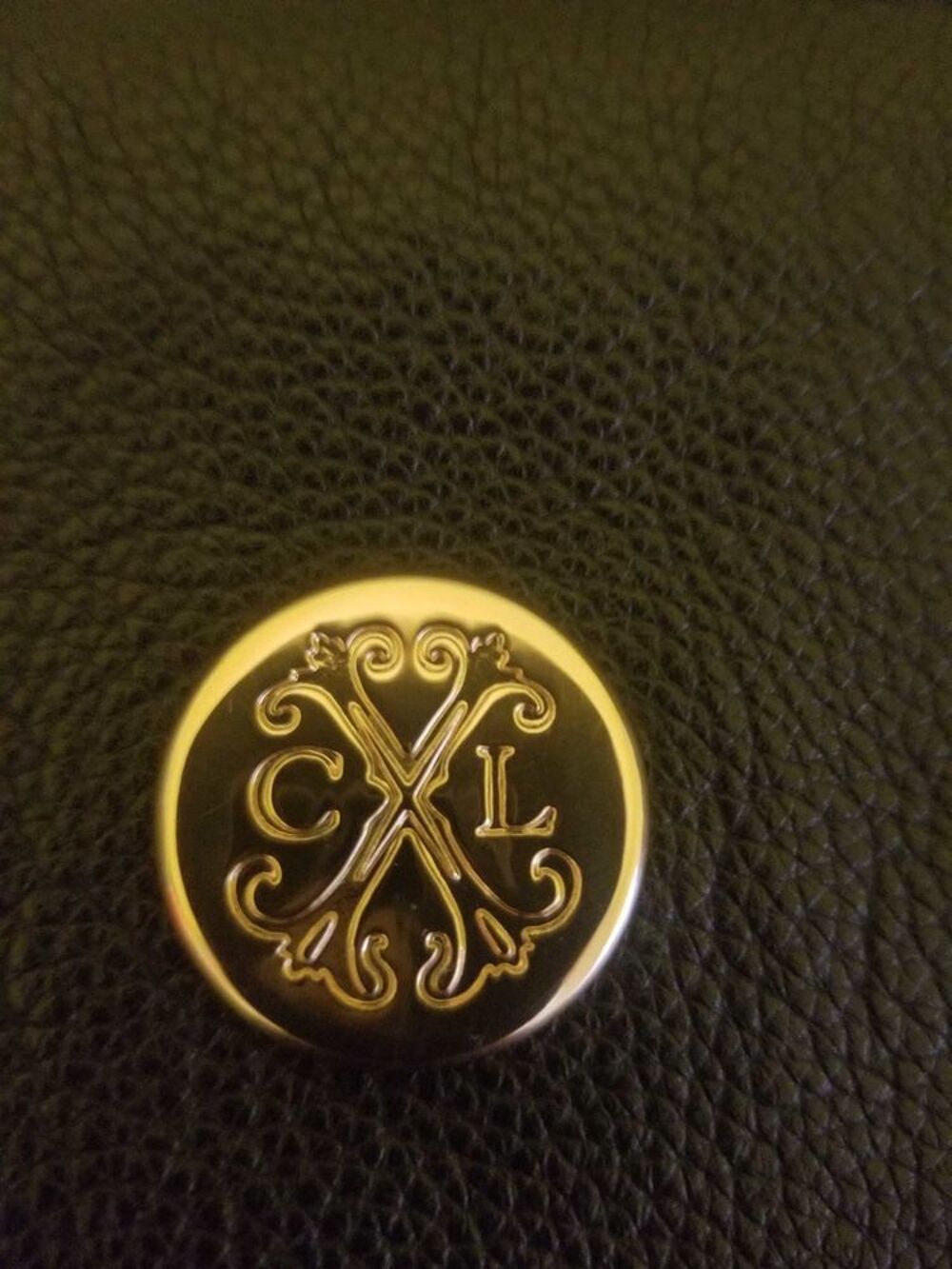 sac cabas cuir noir femme Christian Lacroix Maroquinerie