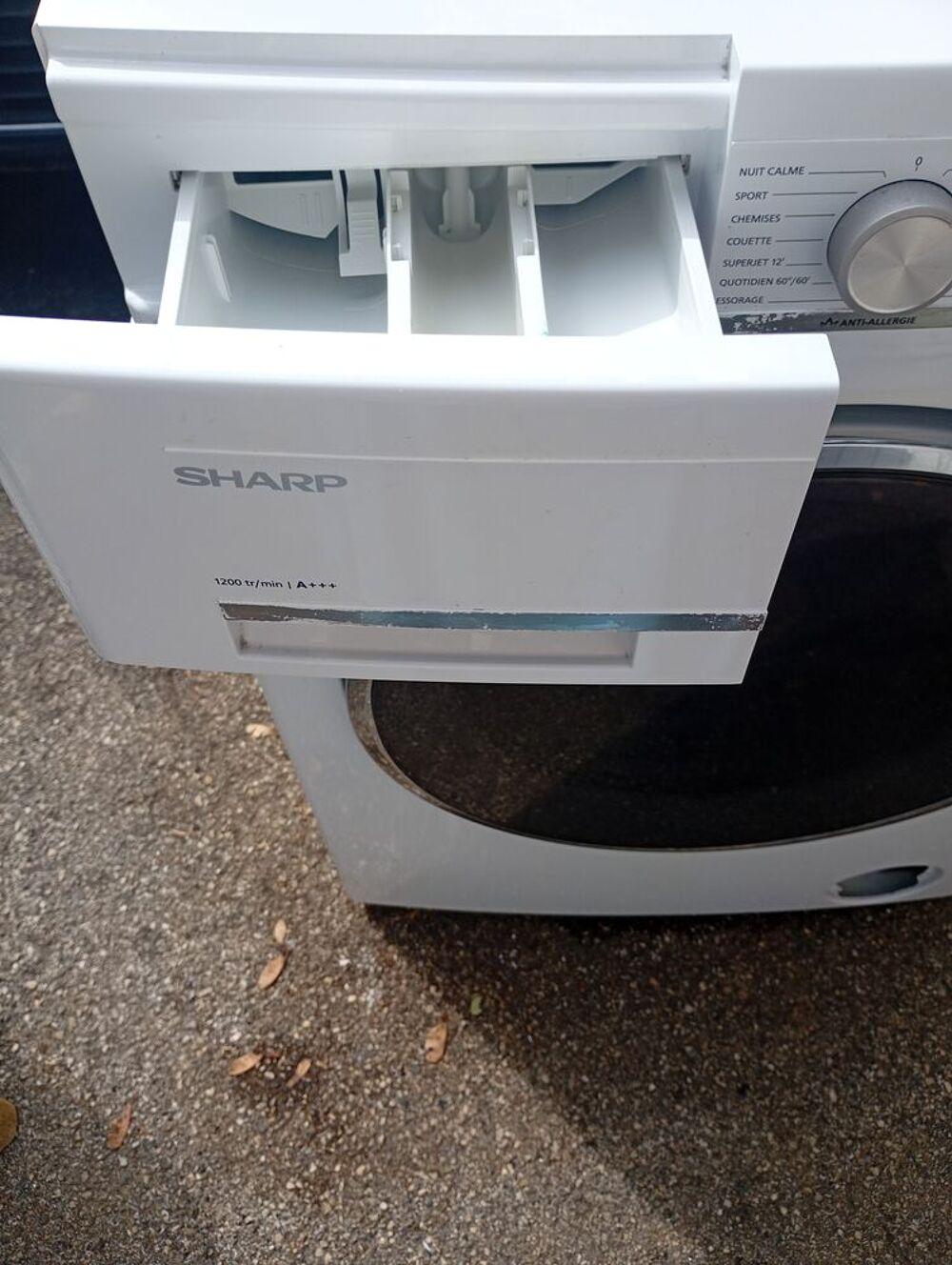 Lave-linge Sharp 9 kg - Enti&egrave;rement r&eacute;vis&eacute; et test&eacute; Electroménager