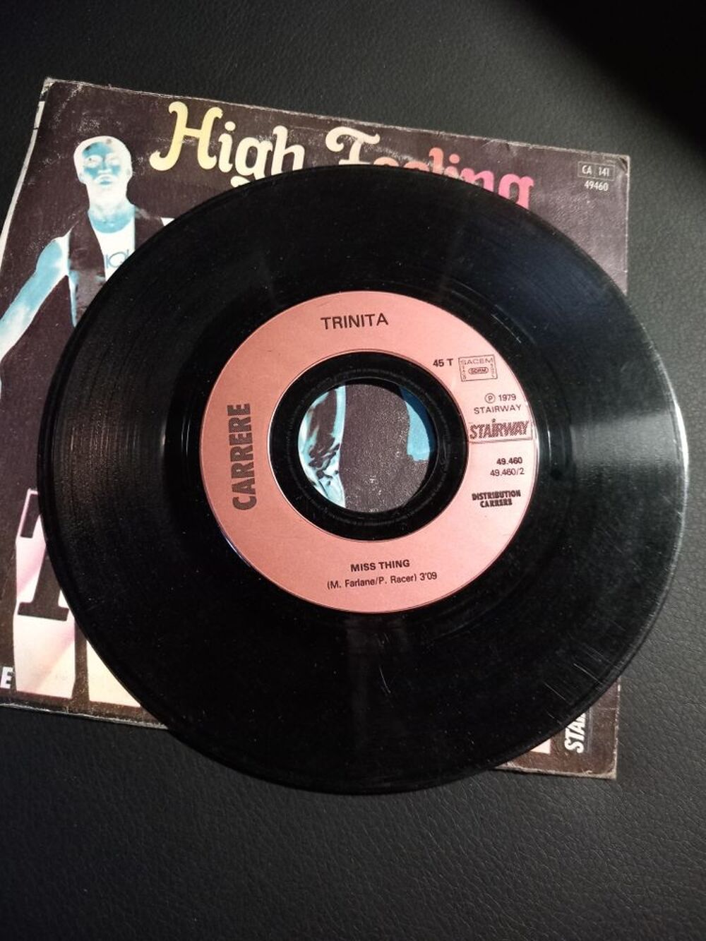 45 Tours, Trinita, high feeling CD et vinyles
