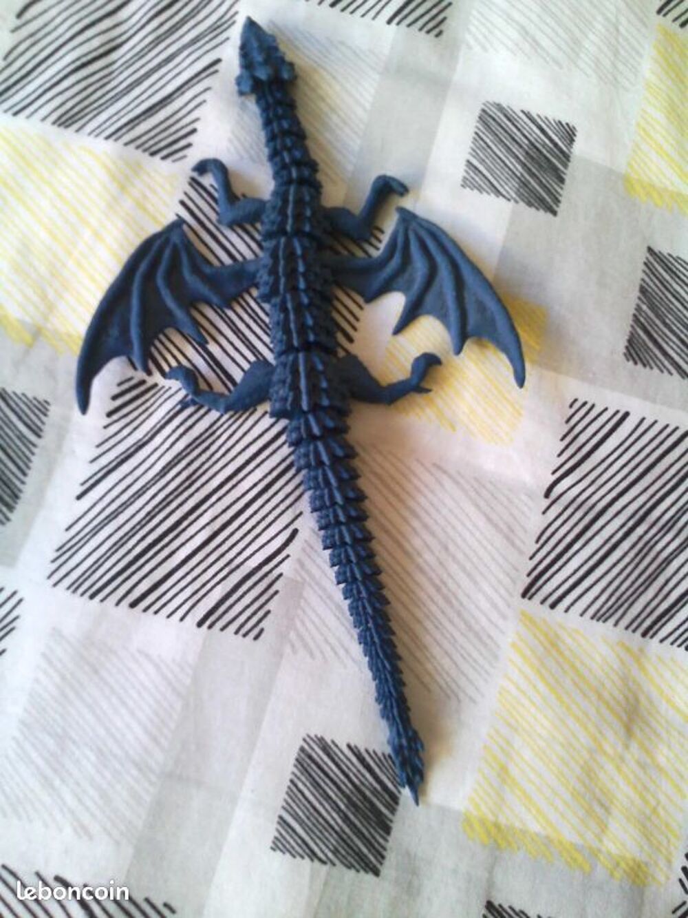 Dragon ail&eacute; imprim&eacute; 3D Décoration