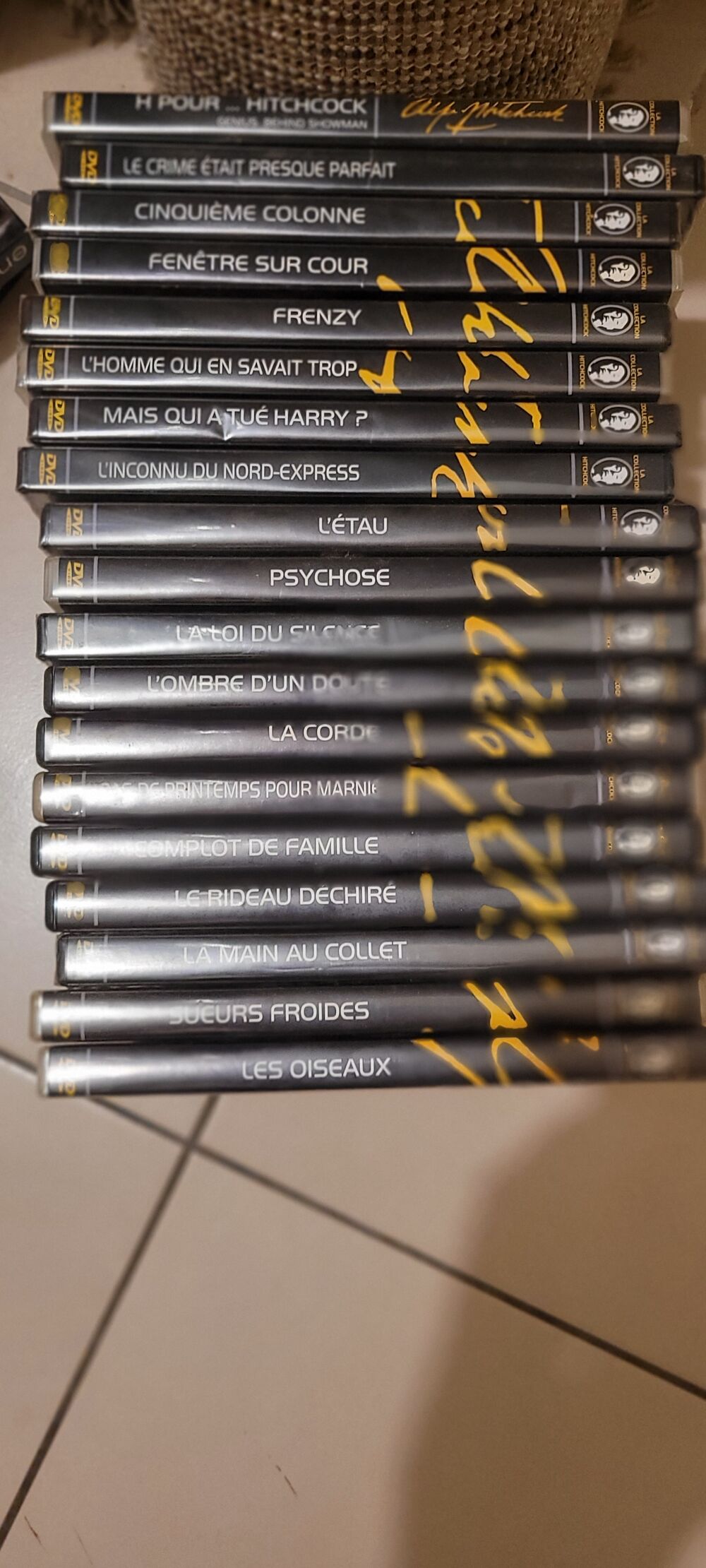 Collection hitchcock dvd DVD et blu-ray