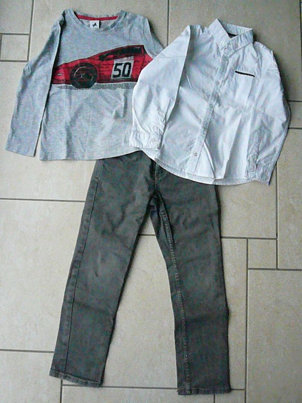 Ensemble 3 pi&egrave;ces 7 ans (n&deg;10) Vêtements enfants