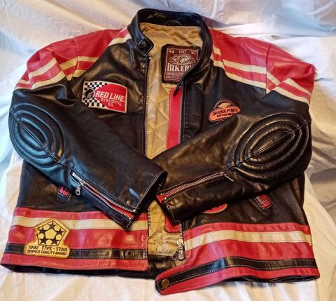 Veste cuir homme BIKER'S
260 Talence (33)