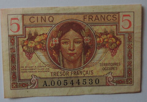 Billet franais de 5 francs  50 Urzy (58)