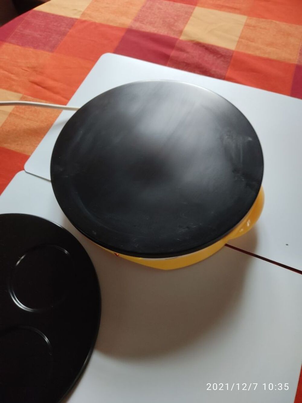 Cr&ecirc;pi&egrave;re Pancake &eacute;lectrique Cr&eacute;pissimo 900W Electroménager