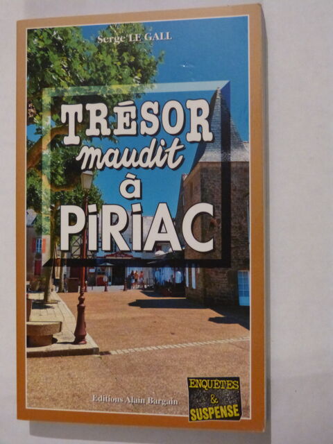 TRESOR MAUDIT A PIRIAC  roman policier  BRETON BARGAIN 4.5 Brest (29)