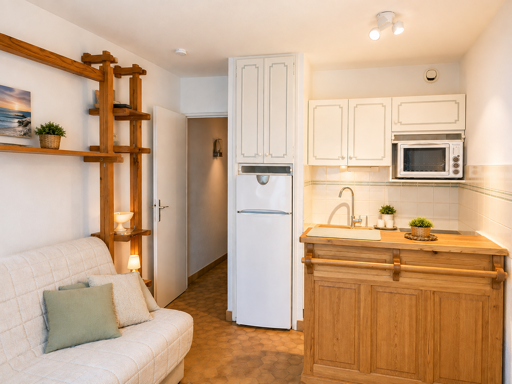 Vente Appartement LA GRANDE-MOTTE PREMIÈRE LIGNE VUE MER - STUDIO CABINE 30m2 La grande-motte