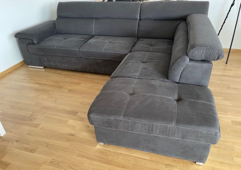 Canap d'angle convertible Bennecourt (78)